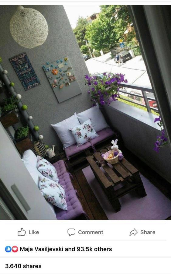 Ferienwohnung Skopje Living Exterior foto